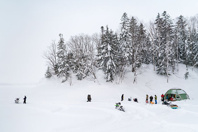 【北海道】在朱鞠內湖來場冬季冒險旅程吧！