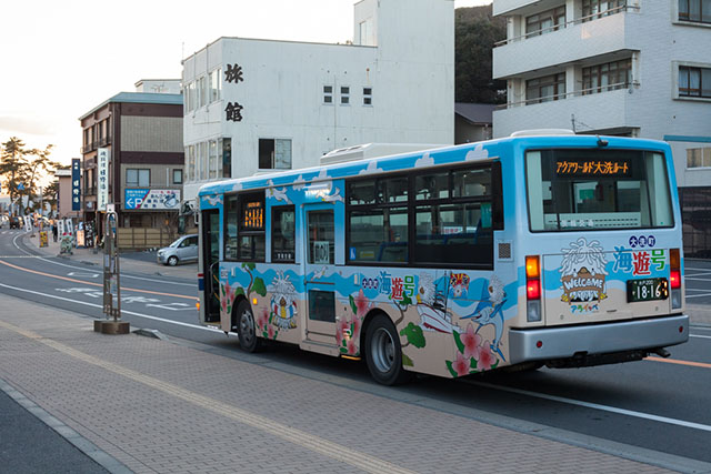 Colorful Buses of Oarai
