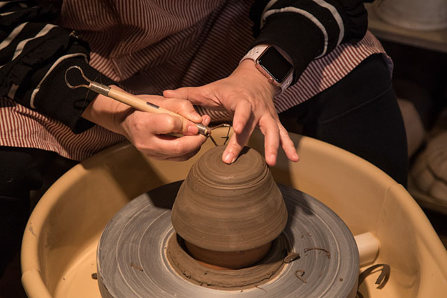 Pottery Workshop at Yamawa