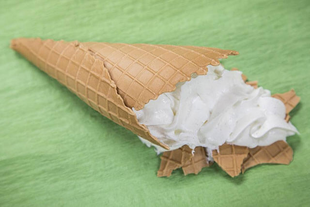Food replica (Shokuhin sanpuru) of ice cream