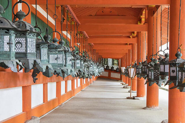 World Heritage locations in Nara