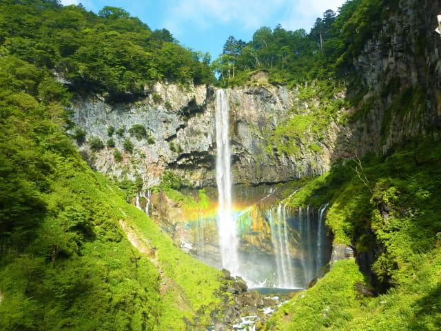 Kegon-no-Taki waterfall, one of the three finest waterfalls in Japan
