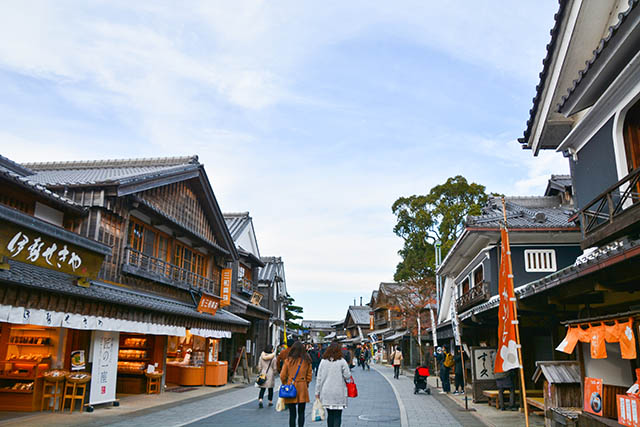 The street view of Oharai-Machi