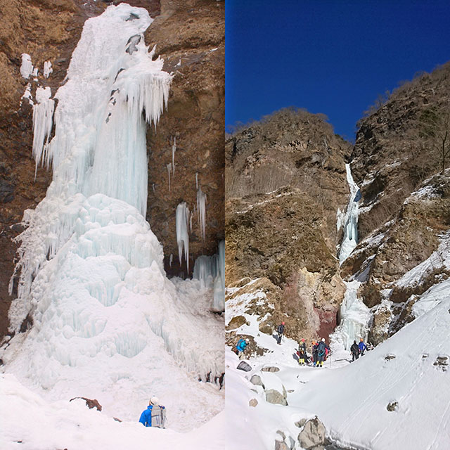 Nikko: ปีนเขาน้ำแข็งในหุบเขาที่ซ่อนอยู่