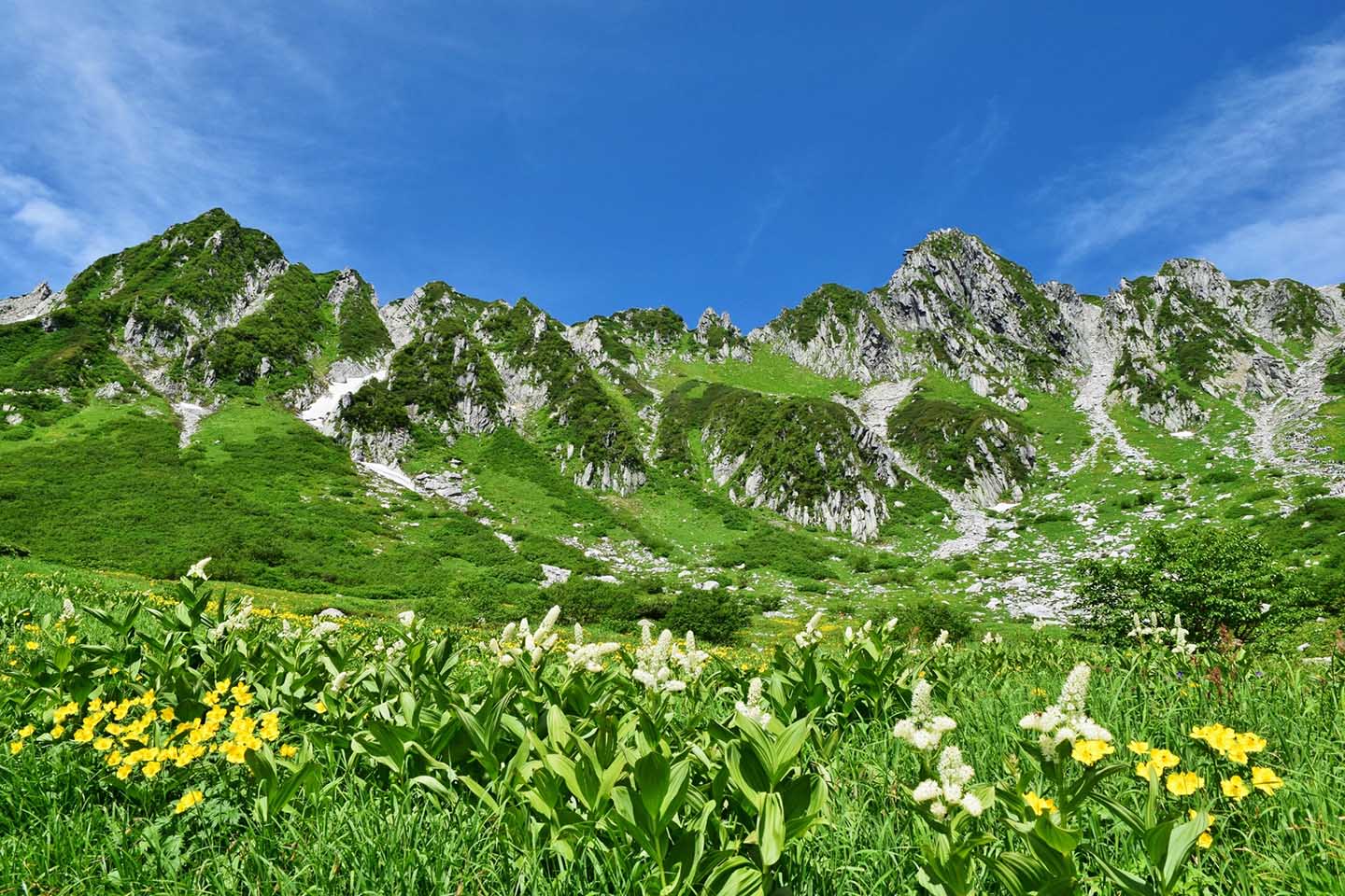 Swiss Alps of Japan Senjojiki Cirque