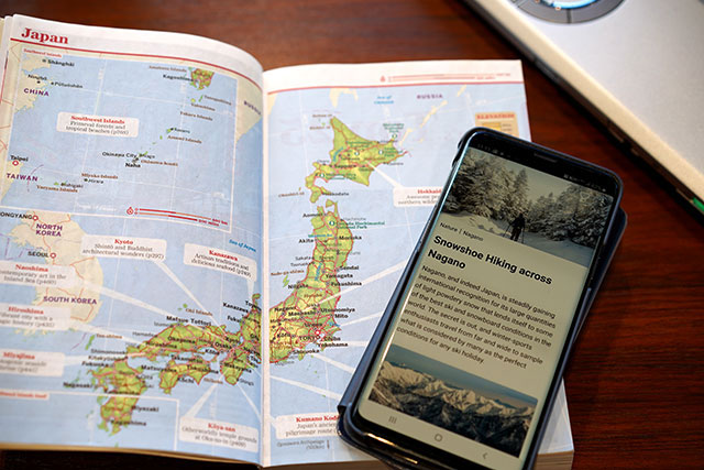 Collect locations and make plans with Japan Travel by Navitime app
