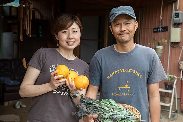 The couple behind the excellent HomeMakers organic farm operation