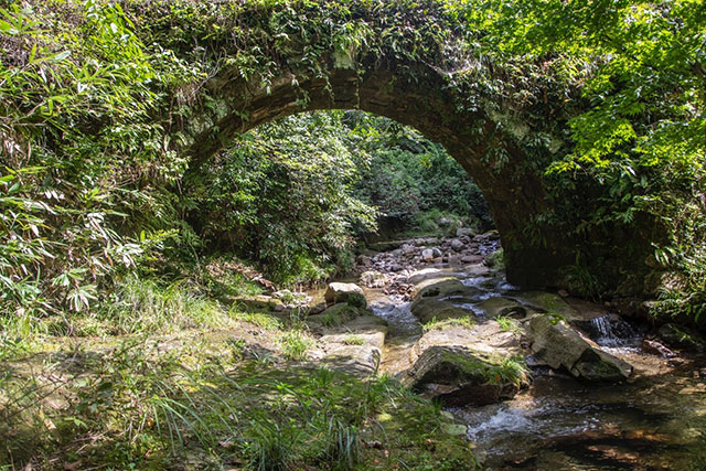 One of Takigahara’s five historic stone bridges
