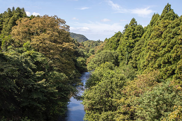 The Daishoji River and its beautiful surroundings
