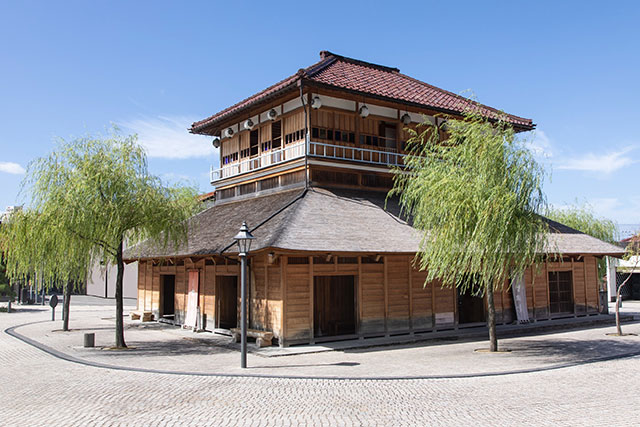The public bath-house in Yamashiro Onsen