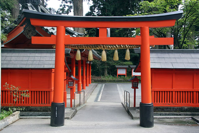 Hakone Shrine was first constructed in the eighth century