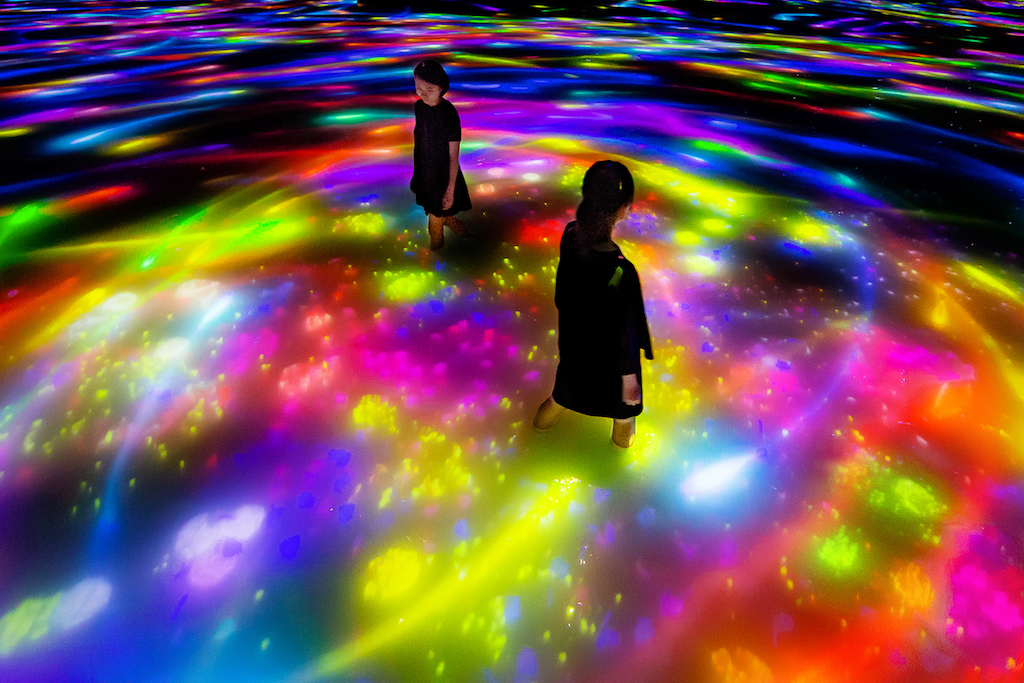“teamLab Planets TOKYO” open for a limited time until fall 2020.