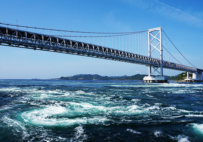 One-day trip to Tokushima with its unique Naruto Whirlpoolsの画像